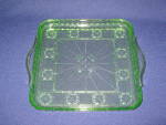 Click to view larger image of GREEN DORIC 4 Pc. HANDLED RELISH TRAY COMPLET (Image3)