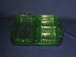 Click to view larger image of GREEN DORIC 4 Pc. HANDLED RELISH TRAY COMPLET (Image7)