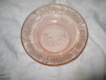 Click to view larger image of PINK SHARON FLAT SOUP BOWL (Image2)