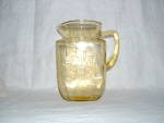Click to view larger image of AMBER MADRID 60 oz PITCHER (Image3)