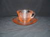 Click to view larger image of PINK DOGWOOD DEPRESSION CUP & SAUCER (Image2)