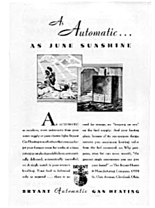 Bryant Gas Heating Ad Auc023102 Feb 1931