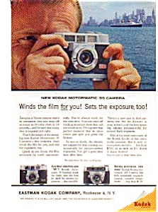 Kodak Motormatic 35 Camera Ad Auc046112 April 1961