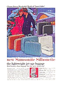 Samsonite Silhouette Luggage Ad Auc125917