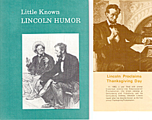 Abraham Lincoln Bookltes From Lincoln Insurance Bk0200