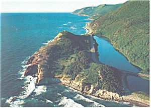 Cape Breton NS Canada Presqu ile Postcard cs0756 (Image1)