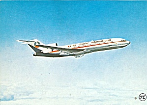 Air Charter International 727 In Flight Postcard Cs10536