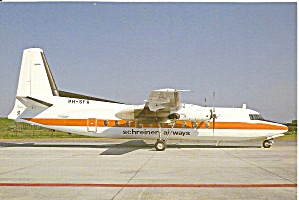 Schreiner Airways Fokker F-27 Ph-sfa Cs10861