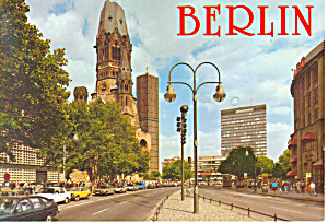 Berlin Germany Postcard cs1104 (Image1)