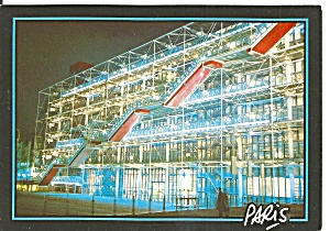 Beaubourg Paris France Center Georges Pompidou Cs11502