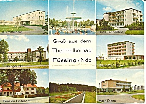 Fussing Ndb Germany Health Centers  Postcard cs11531 (Image1)