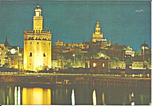 Sevilla Spain Tower of Gold and Giralda cs11765 (Image1)