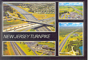 The New Jersey Turnpike Postcard cs1480 (Image1)