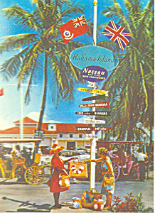 Novel Sign Post Rawson Square Bahamas cs2920 (Image1)