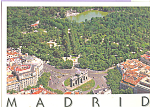 Puerta Alcala y Parque del Retiro Madrid Spain cs3709 (Image1)