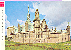 Elsinore Demark Kronborg Castle Postcard Cs4477