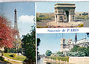 Norte Dame And Place De L Etoile Paris France Cs5601