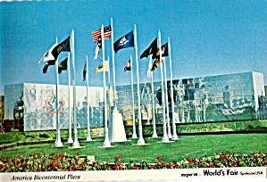 America's Bicentenial Plaza Expo 74 Postcard Cs6168