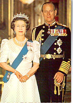 H R H Queen Elizabeth and H R H The Duke of Edinbugh cs6358 (Image1)
