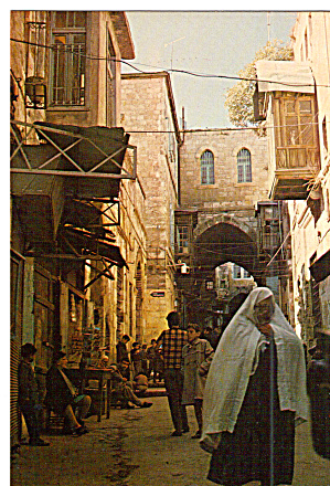 Old City Street Jerusalem Israel Cs7525