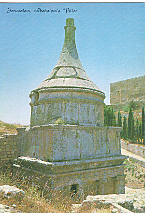 Tomb Of Abshalom Jerusalem Israel Cs7556
