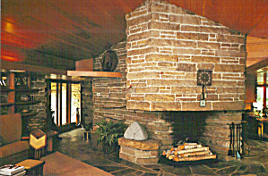 Fireplace Kentucky Knob Chalk Hill Pa Frank Lloyd Wright Cs7885