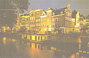 Houseboats in the Hereengracht Amsterdam Holland cs8143 (Image1)