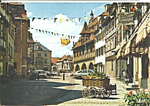 Obernai Alsace France Rue Pietonne cs8483 (Image1)