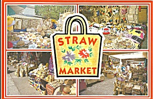World Famous Straw Market In The Bahamas Cs8956