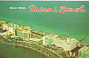 Miami Beach Fl Aerial View Cs9645