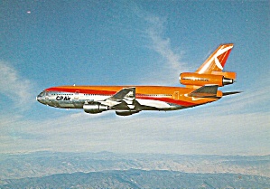 Cp Air Dc-10-30 Jetliner In Flight Cs9941