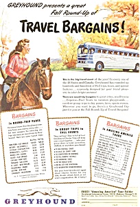 Greyhound Ad Fall Travel Bargains Jan0575