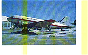 Aero Trades Dc-3 Airline Postcard Jun3244