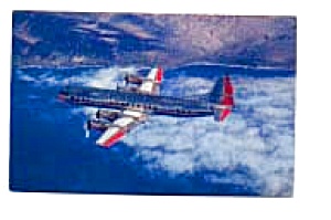 American Airlines Electra Airline Postcard mar2253 (Image1)