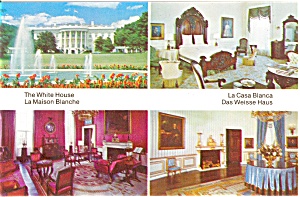 The White House South Front Washington DC Postcard   n0005 (Image1)