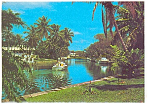 Florida Waterway Postcard p0377 (Image1)