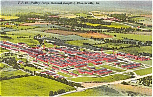 Valley Forge Pa General Hospital Postcard P0593