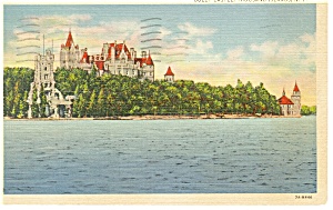 Boldt Castle Thousand Islands NY Postcard  p10142 1938 (Image1)