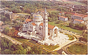 National Shrine Immaculate Conception Postcard P10337
