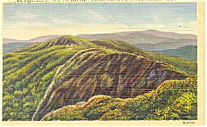 Mt Mansfield VT  Postcard p10595 1940 (Image1)