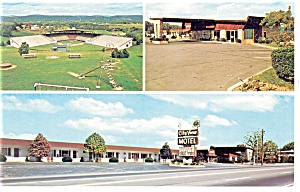 Williamsport Pa City View Motel Postcard P10817
