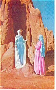 Easter Service Garden Of The Gods CO Postcard p11023 (Image1)