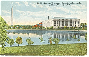 Washington DC Bureau Of Printing And Engraving Postcard p11140 (Image1)