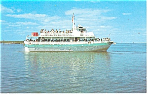 Tourist Ship Steven Thomas Postcard p11684 (Image1)