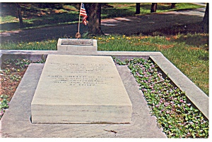 Lititz PA Grave of General Sutter Postcard p13386 (Image1)
