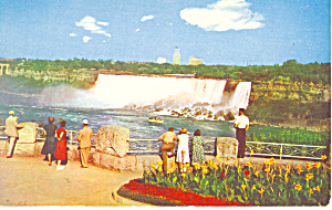 American Falls Niagara Falls Canada Postcard P13640