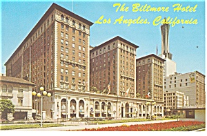 Los Angeles  CA Biltmore Hotel Postcard p14345 1970 (Image1)