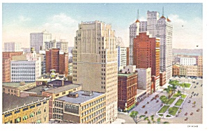 Detroit MI Book Cadillac Hotel Postcard p14491 (Image1)
