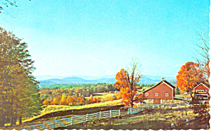 Magic Touch of Fall Postcard p14728 (Image1)