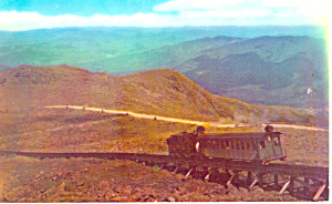 Mt Washington Nh Cog Railway Postcard P15749